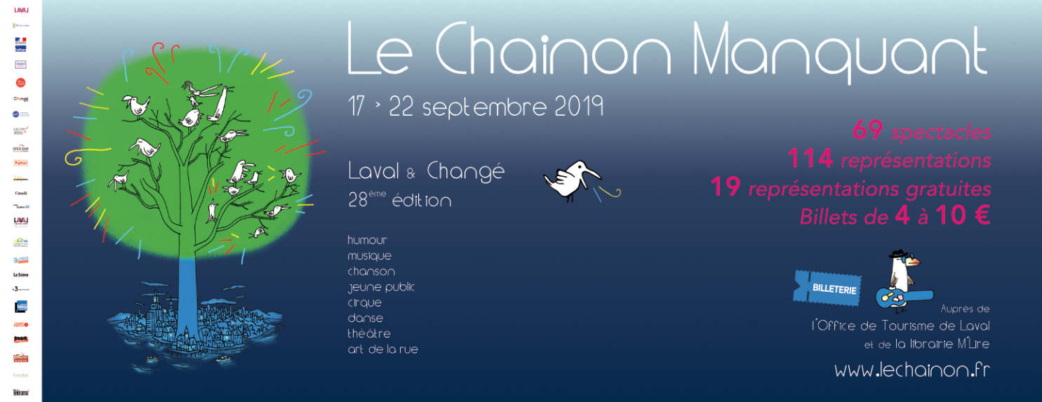 Bache du festival Le Chainon Manquant
